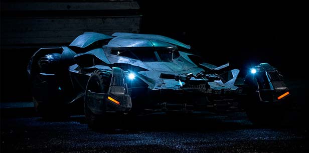 Fotografiá del nuevo Batmovil en Batman Vs. Superman