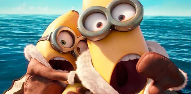 Minions, La segunda película de animación mas taquillera de la historia