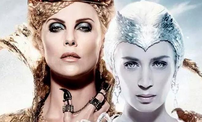 Emily Blunt y Charlize Theron juntas en el Poster de 'El Cazador y la Reina de Hielo'