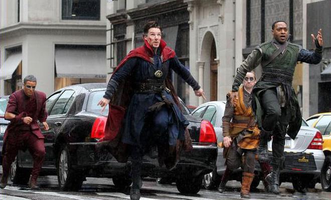 Mira las nuevas imágenes del set de Doctor Strange