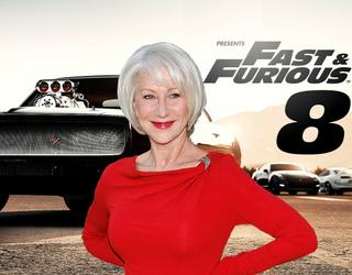 Helen Mirren se encuentra muy nerviosa por Rápidos y Furiosos 8