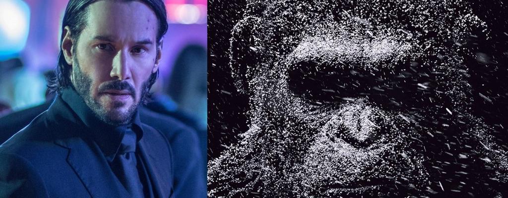 John Wick Chapter 2 y La guerra por el planeta de los simios primeros trailers