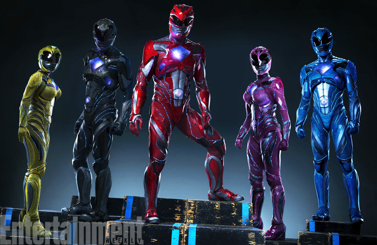Mira los nuevos trajes de los Power Rangers