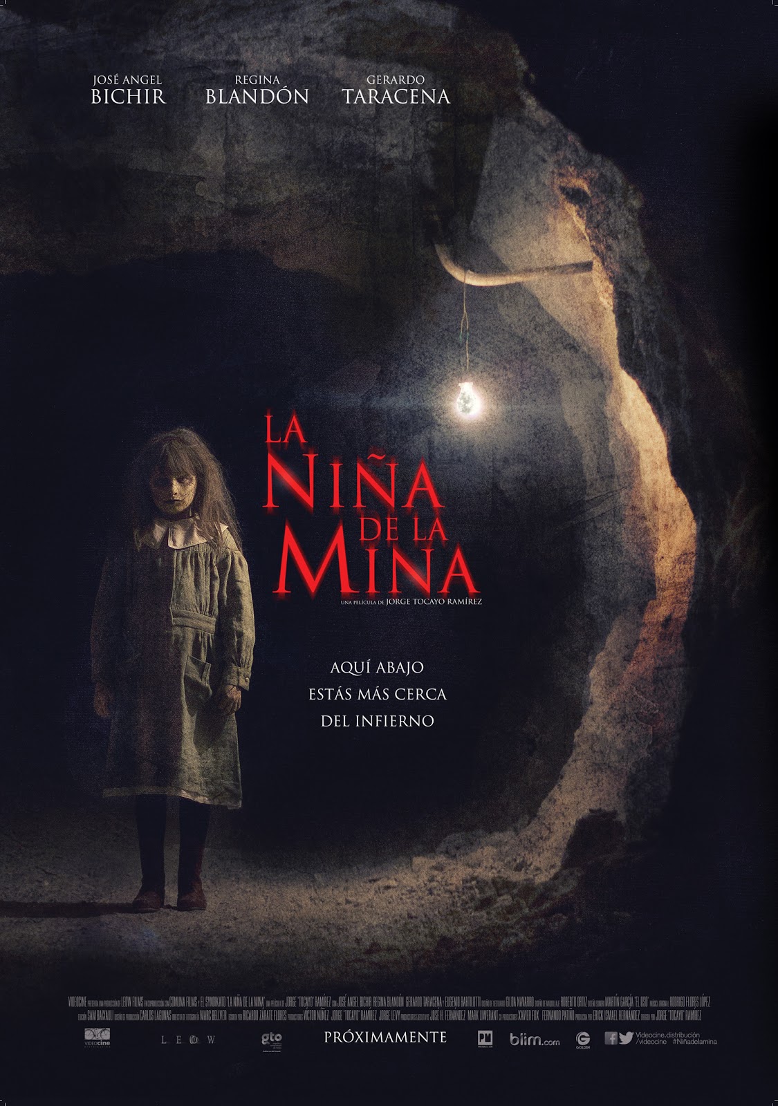 la niña de la mina