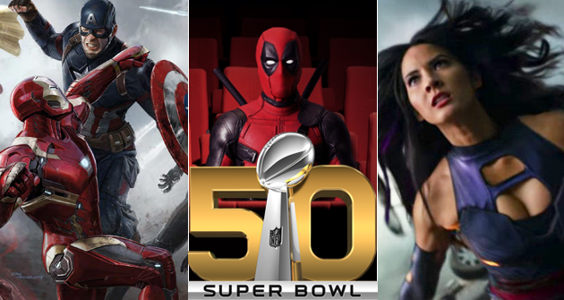 Todos los trailers de cine que debutaron en el Super Bowl 50