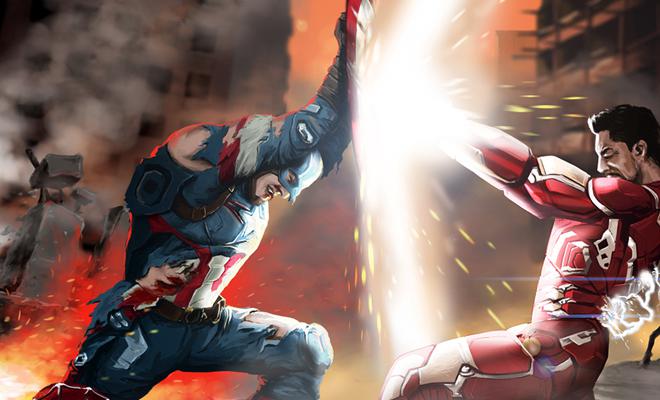 "Capitán América: Civil War" en la portada de Empire
