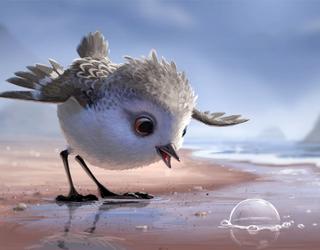 Primer vistazo a "Piper" el nuevo corto animado de Pixar